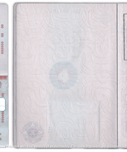 Russia Standard passport template in PSD format, with all fonts