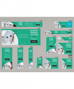 # tec system editable banner template set of 13 PSD