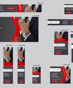 # formal code editable banner template set of 13 PSD