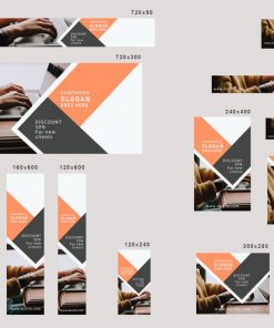 # up business editable banner template set of 13 PSD