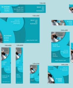 # pro medical editable banner template set of 13 PSD
