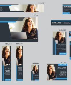# perfectly modern editable banner template set of 13 PSD