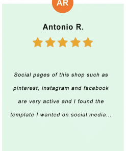 Antonio R. - feedback of our valued customer