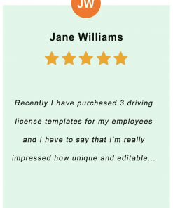 Jane Williams - feedback of our valued customer