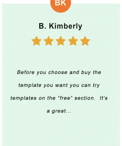 B. Kimberly - feedback of our valued customer