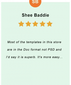Shee Baddie - feedback of our valued customer