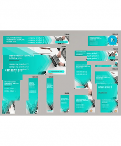 # innovatic editable banner template set of 13 PSD