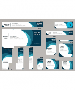 # public dynamic editable banner template set of 13 PSD