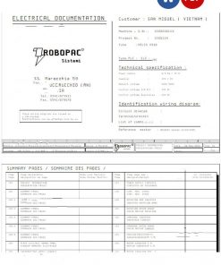 ITALY ROPOBAC SYSTEMI utility bill Word and PDF template
